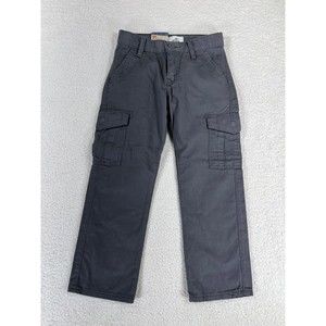 NWT Levis 505 Khaki Men's Size 8 24X22 Gray Regular Fit Cargo Pants‎